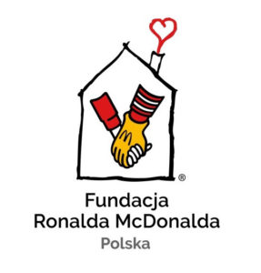 Logo fundacji "Ronalda McDonalda Polska"
